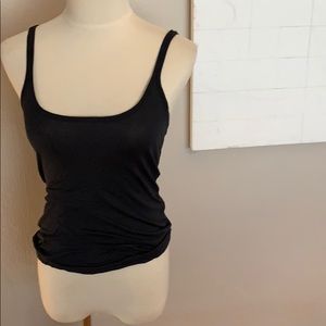 MaxMara black tank top fits like XS
